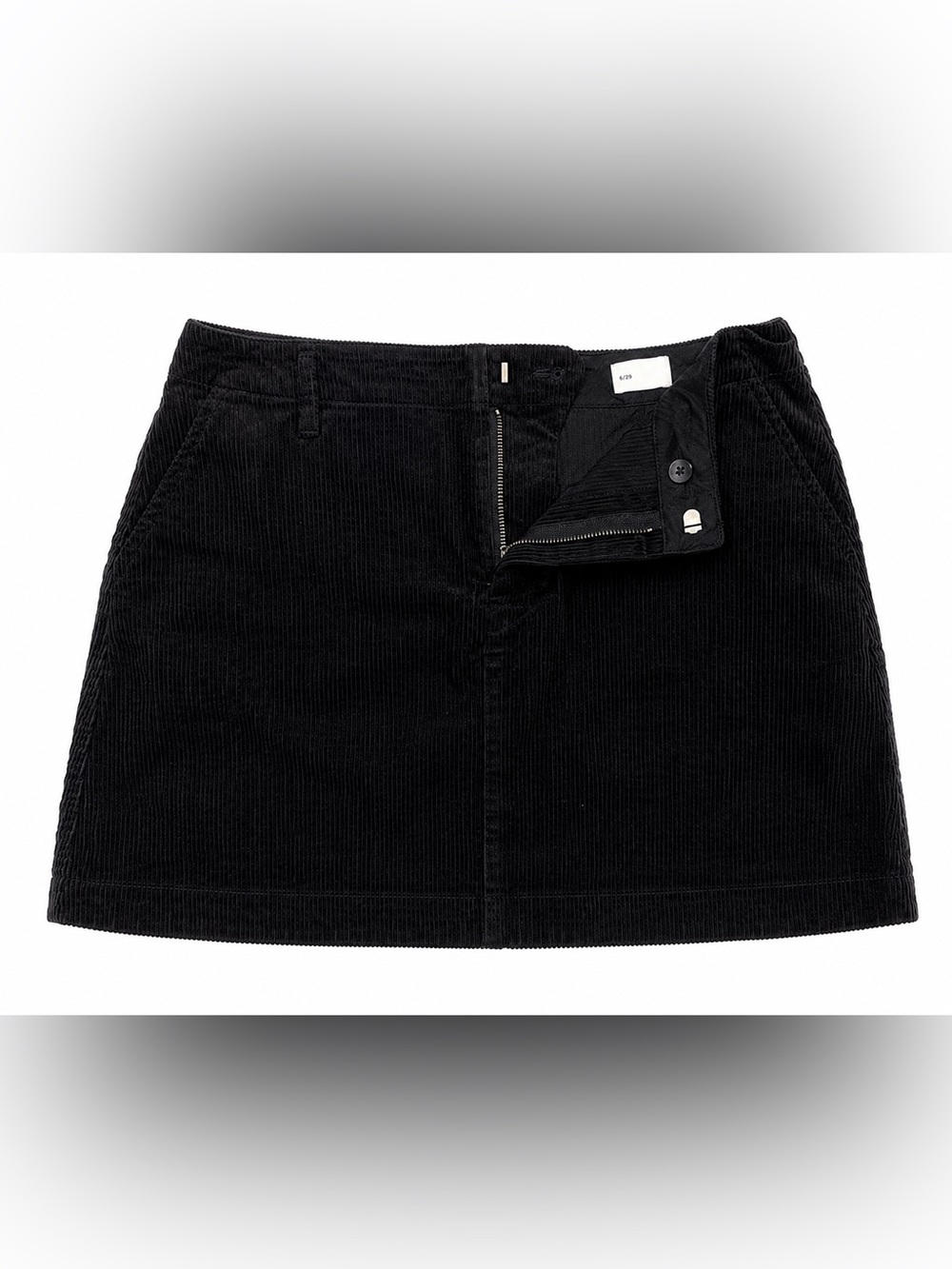 GAP Black Denim Mini Skirt - Picture 2 of 4